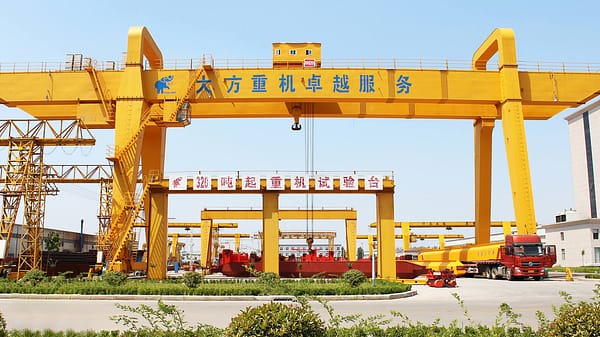 double girder gantry crane Dafang crane 1 拷贝