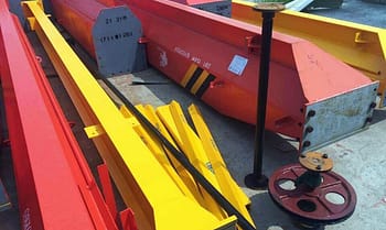 6t 6.16m Manual single girder overhead crane 4 1