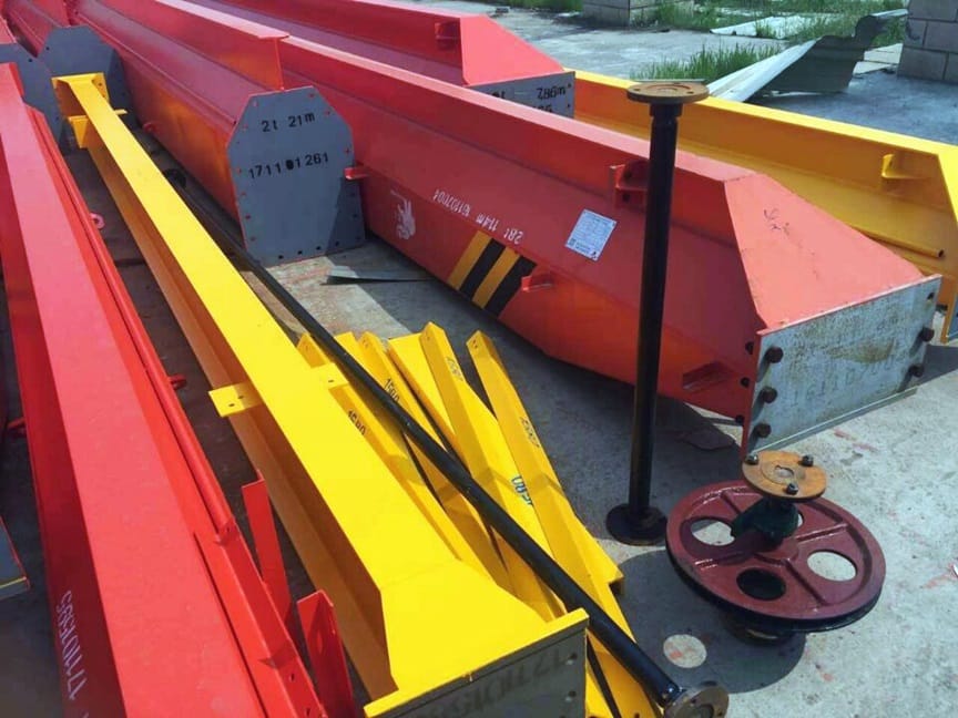 6t 6.16m Manual single girder overhead crane 4