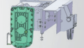 Pedestal plate and Support shaft fixed structure