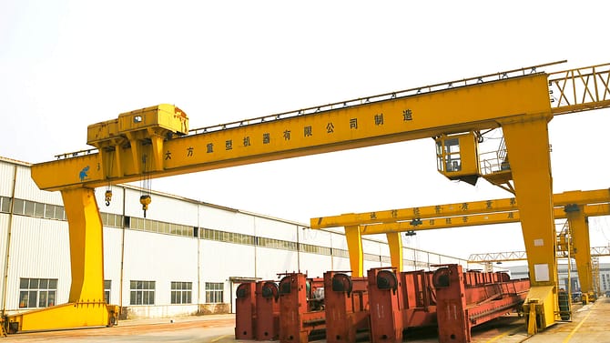 Single Girder Gantry Crane Dafang Crane 4