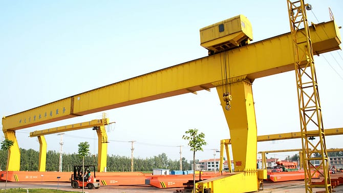 Single Girder Gantry Crane Dafang Crane 5