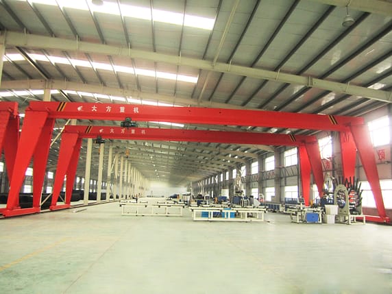 Single Girder Gantry Crane Dafang Crane 6 1