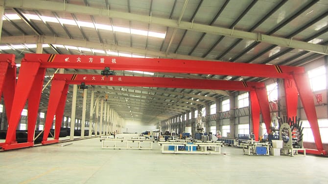 Single Girder Gantry Crane Dafang Crane 6