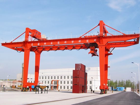 Track type container gantry crane Dafang crane