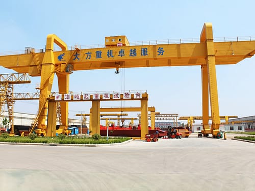double girder gantry crane Dafang crane 1 1