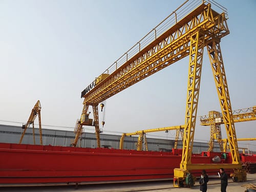 double girder gantry crane Dafang crane 2