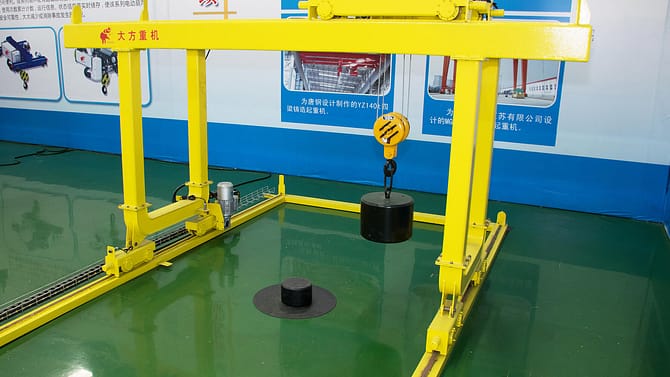 european type gantry crane Dafang crane 1