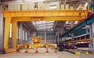 semi double girder gantry crane Dafang crane 1