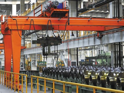 semi double girder gantry crane Dafang crane 2 拷贝