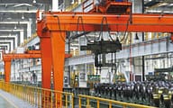 semi double girder gantry crane Dafang crane 2