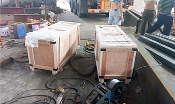 Electric Hoist and Spare Parts Box 1