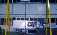 portable gantry crane with hoist