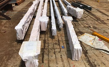 6sets monorail crane delivery to Uzbekistan 2