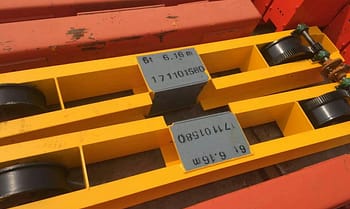 6t 6.16m Manual single girder overhead crane 6