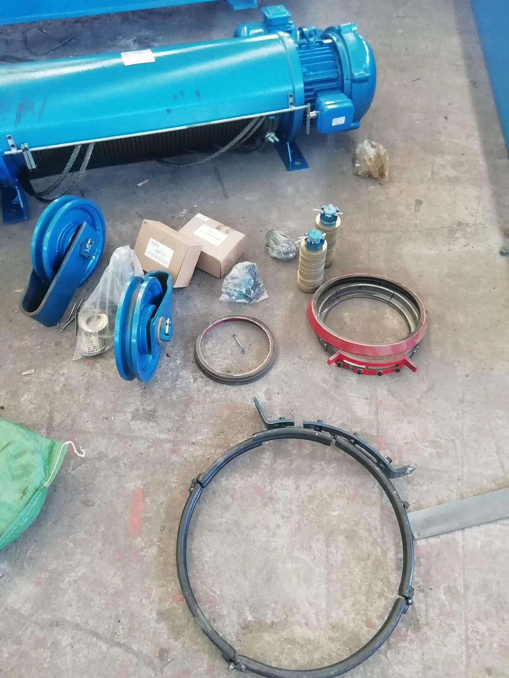Electric Wire Rope Hoist Exported To Vietnam 11