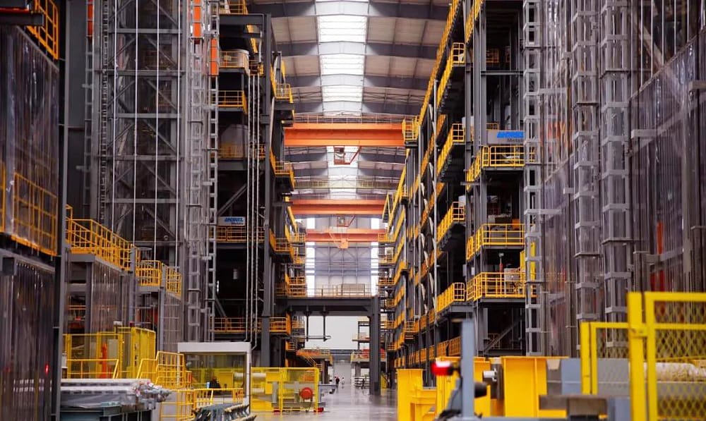 Serving low emission unmanned overhead cranes in Tangsteel New Area 4