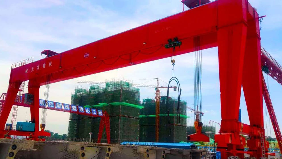 rubber tire gantry crane2