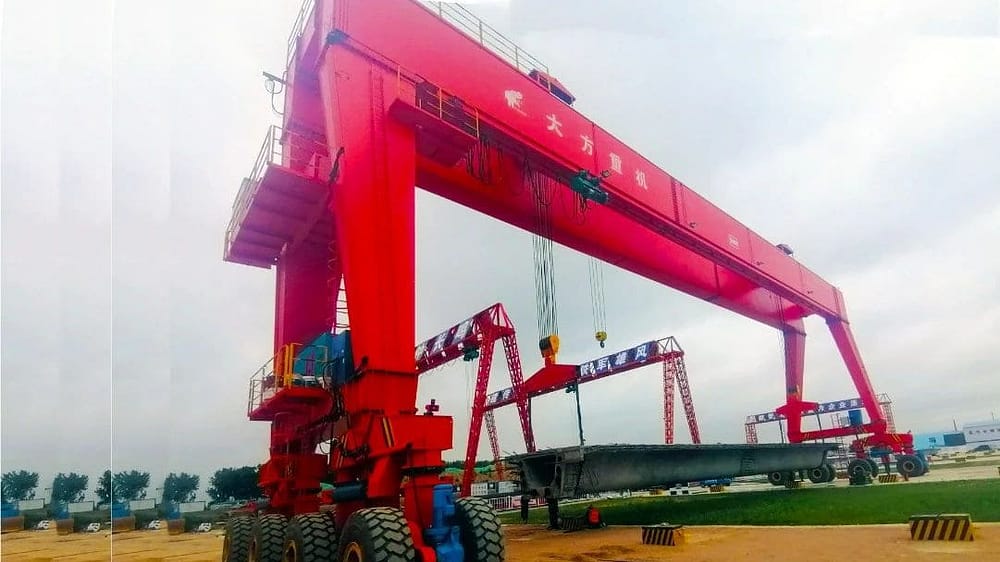 rubber tire gantry crane3