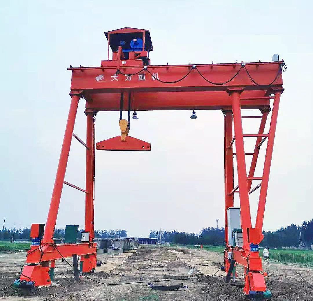Double girder tire gantry crane 1 1