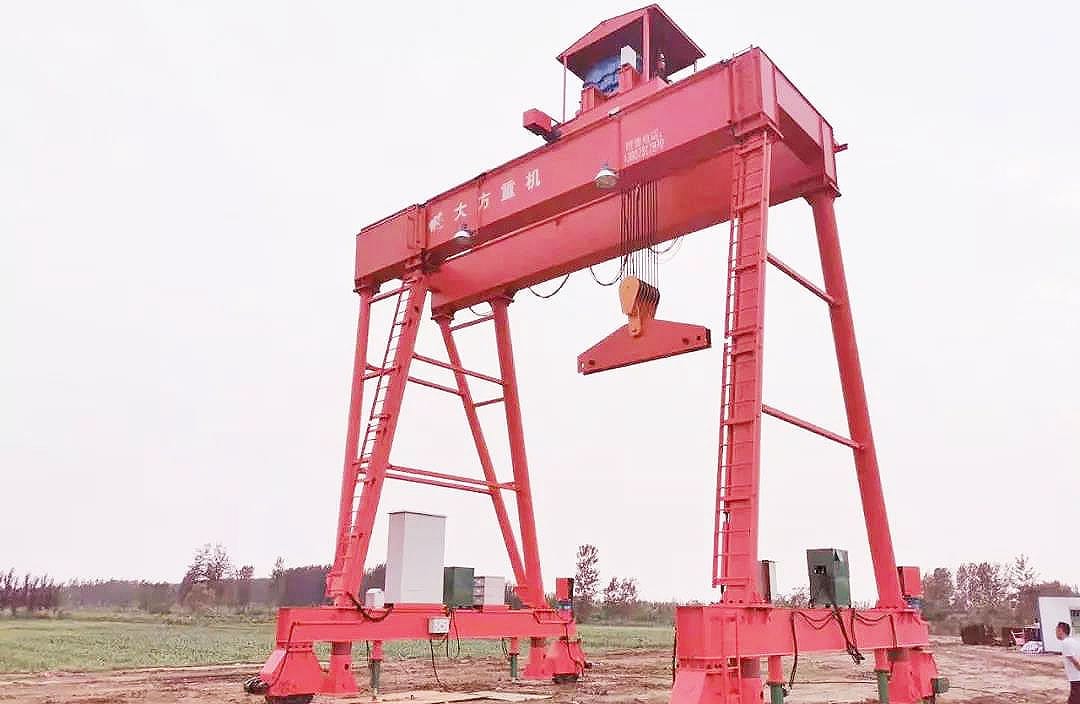 Double girder tire gantry crane 2 1