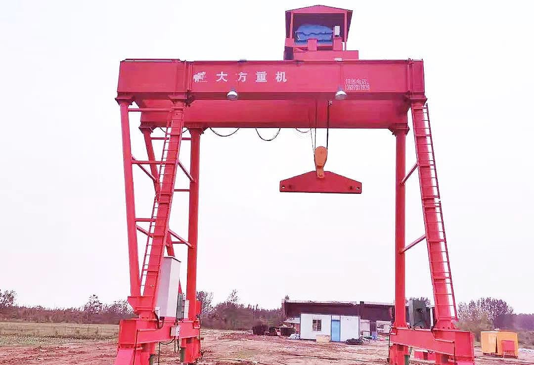 Double girder tire gantry crane 3 1
