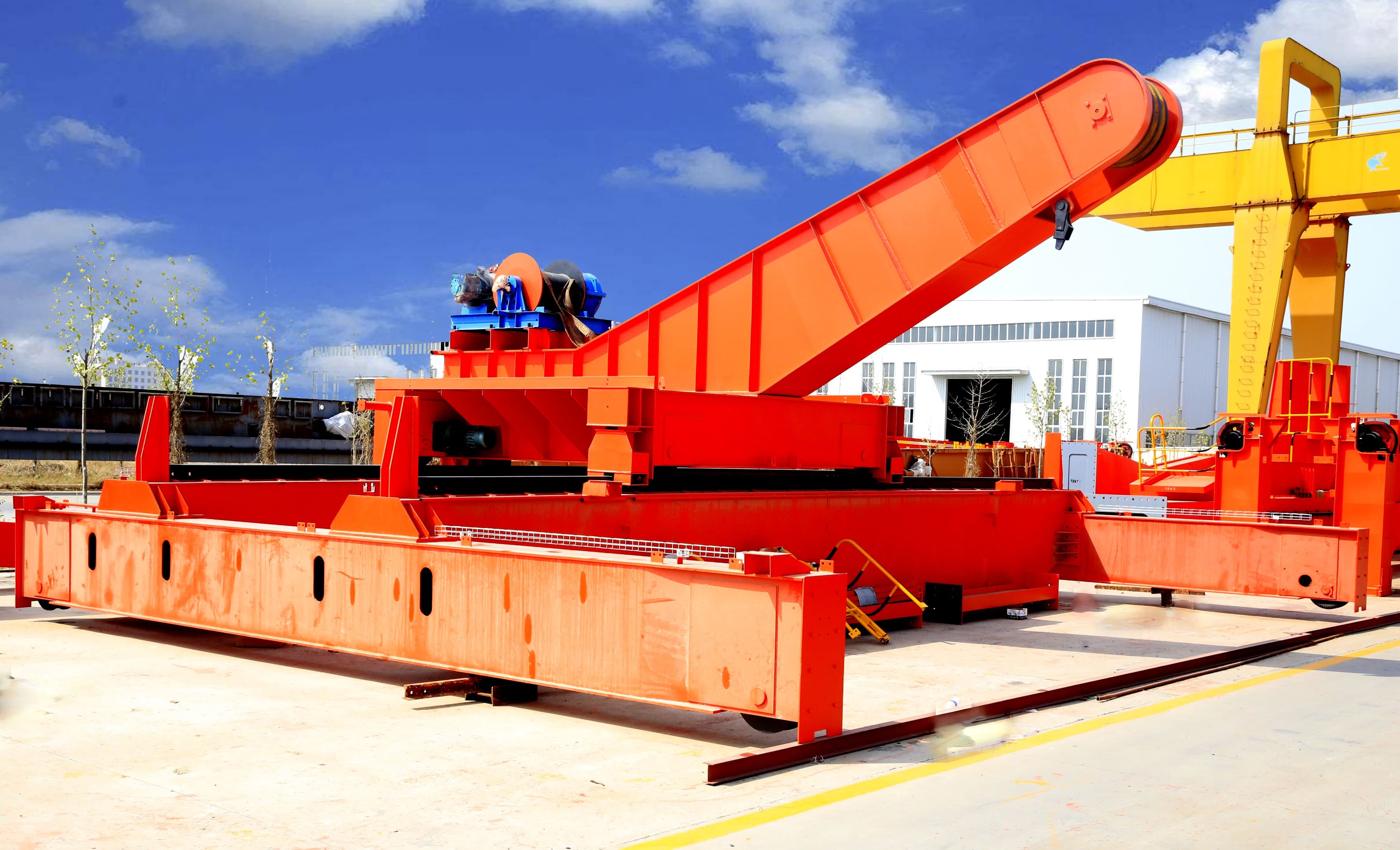 wellhead double beam cantilever crane