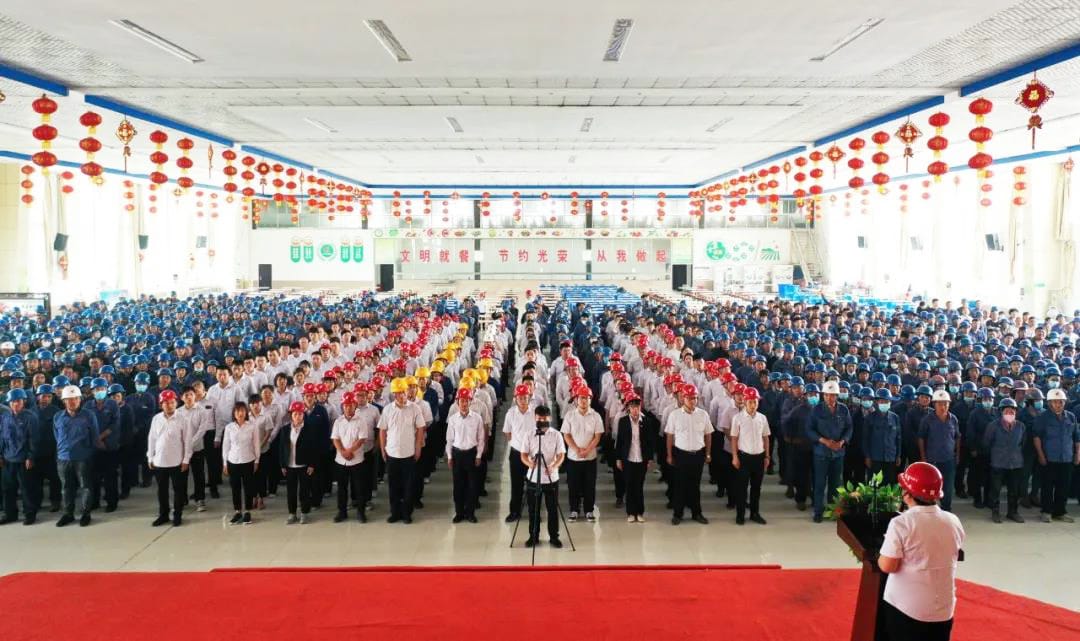 Site of the launching ceremony of Safe Production Month