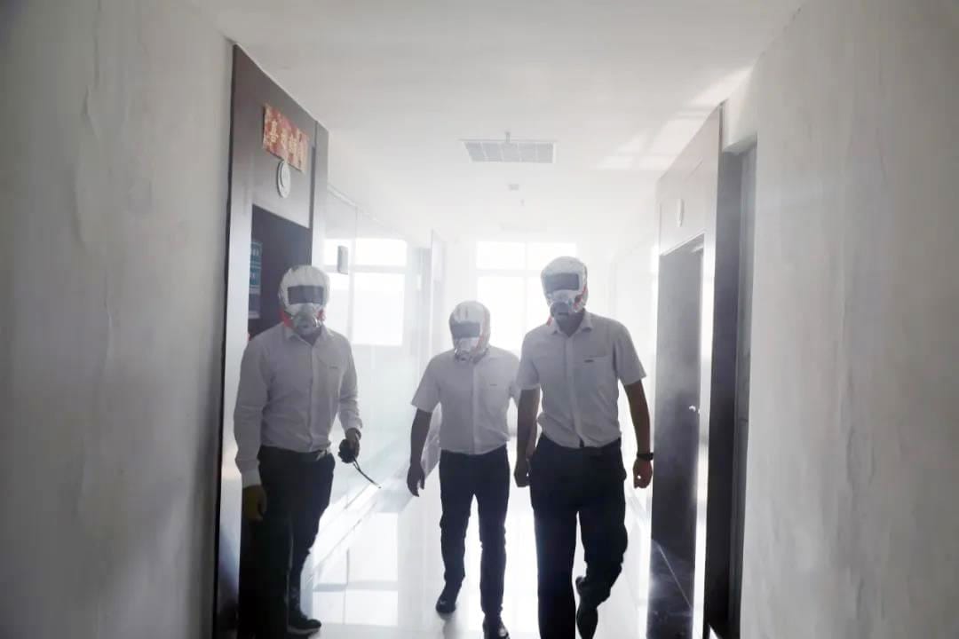 Rescuers conduct search and rescue