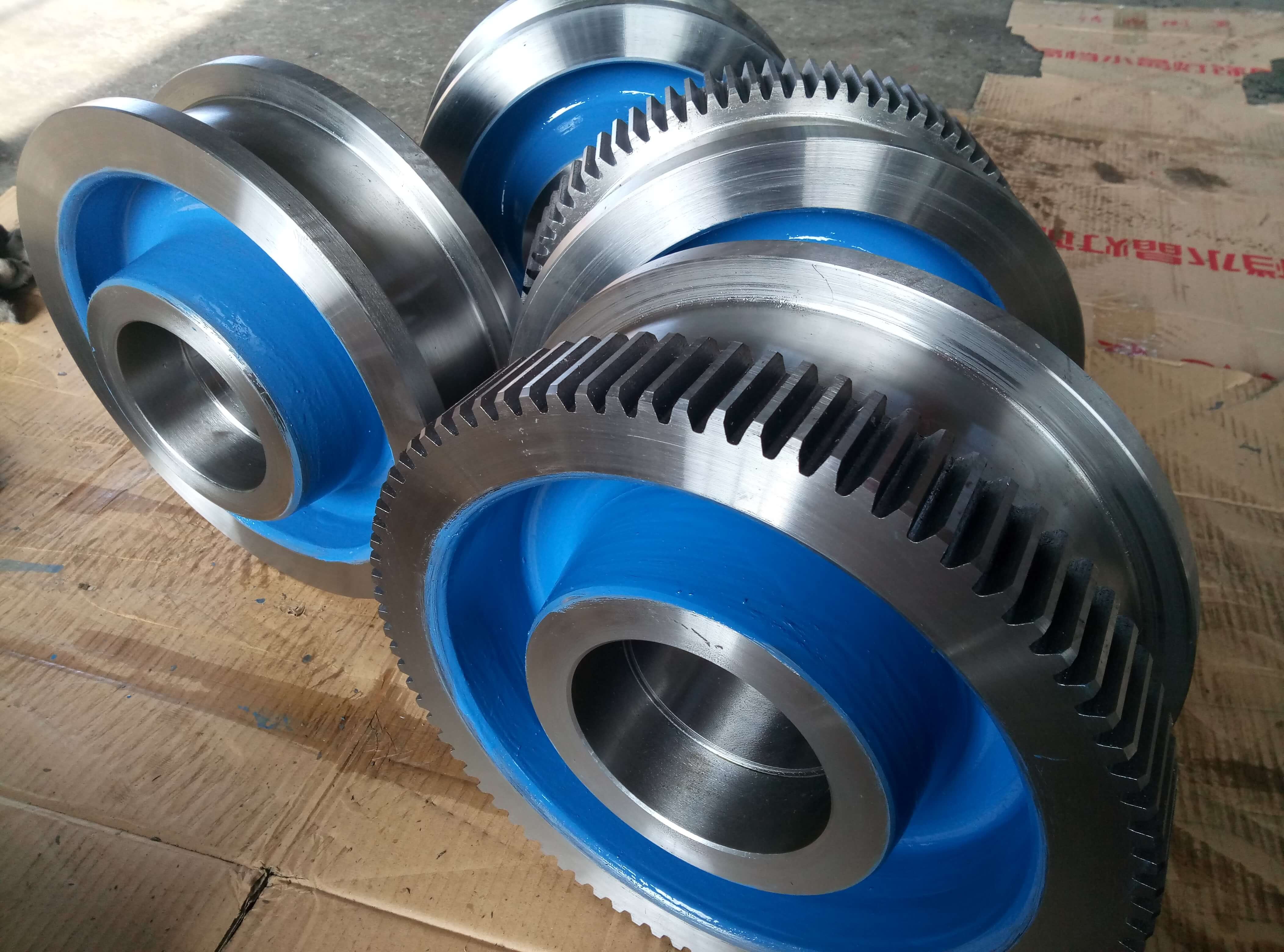 overhead crane wheel replacement4