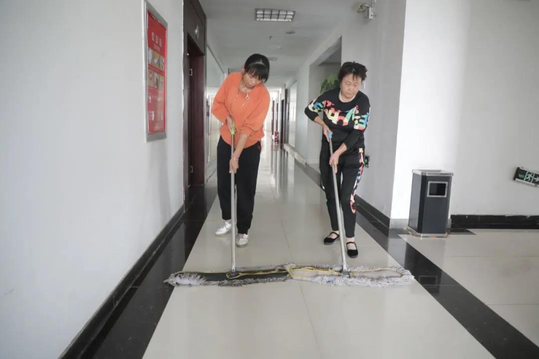 Cleaning staff