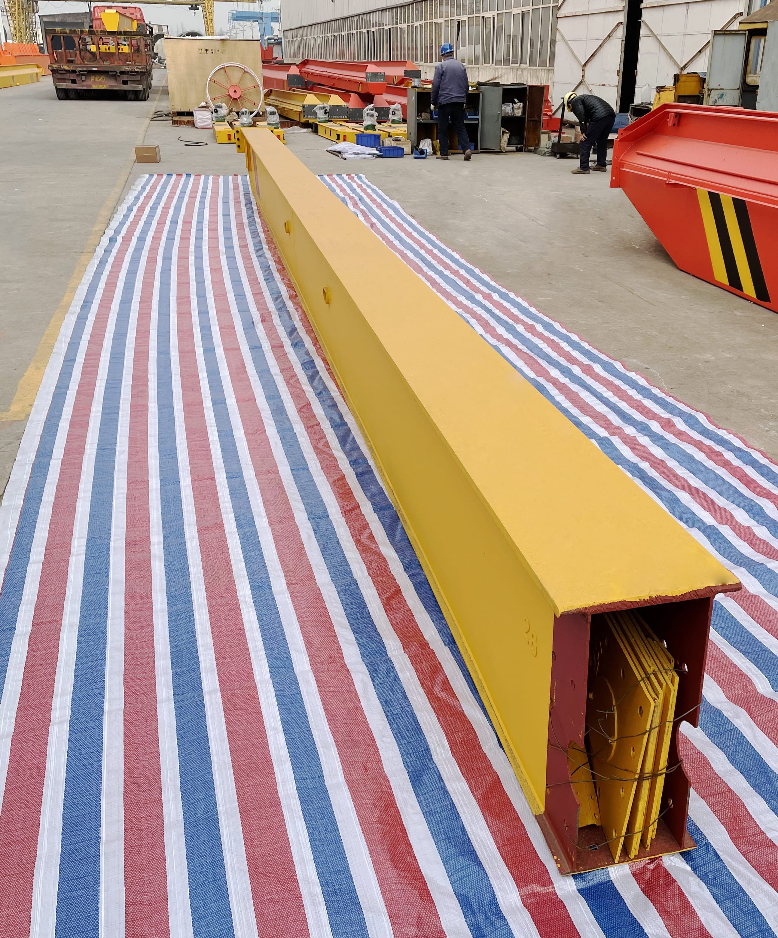 Low Head Room Type Single Girder Overhead Cranes3