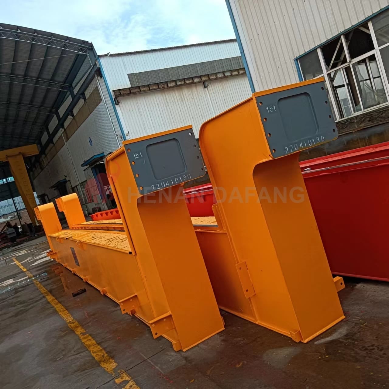 Double Girder Overhead Crane exported to Nigeria1